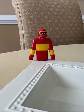 Jockey Silks Platter Decoration -  Red & Yellow 🏇